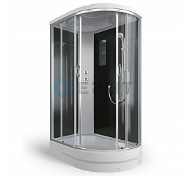 Душевая кабина Erlit ER351226L-C4-RUS 120x80 см тонированное стекло левая