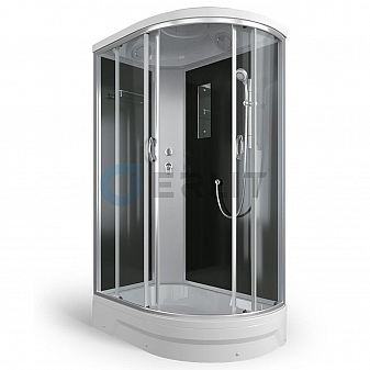 Душевая кабина Erlit ER351226L-C4-RUS 120x80 см тонированное стекло левая