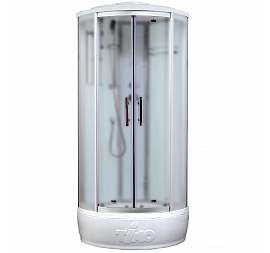 Душевая кабина Timo Standart T-6680 Silver 80x80 см прозрачное стекло