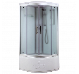 Душевая кабина Timo Standart T-6690 Silver 90x90 см прозрачное стекло