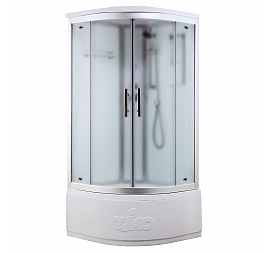 Душевая кабина Timo Standart T-6600 Silver 100x100 см прозрачное стекло