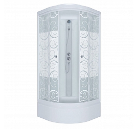 Душевая кабина Triton Стандарт Щ0000030295 В ДН4 узоры 100х100 см
