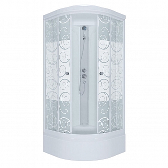 Душевая кабина Triton Стандарт Щ0000030295 В ДН4 узоры 100х100 см