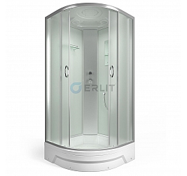 Душевая кабина Erlit ER350926-C3-RUS 90x90 см матовое стекло