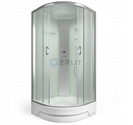 Душевая кабина Erlit ER351026-C3-RUS 100x100 см матовое стекло