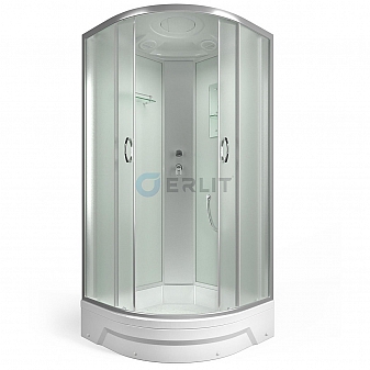 Душевая кабина Erlit ER351026-C3-RUS 100x100 см матовое стекло
