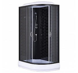 Душевая кабина Loranto CS-66120-20L GB 120 120х80 см левая