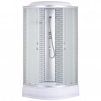 Душевая кабина Loranto CS-6690-25FW 90 90x90 см