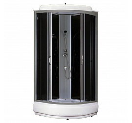Душевая кабина Loranto CS-6610-25 G 100х100 см