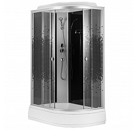 Душевая кабина Loranto CS-1200-25ТМ/М L 120х80 см прозрачное стекло левая