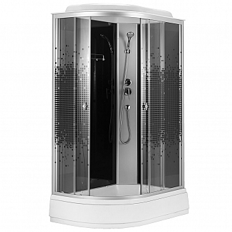 Душевая кабина Loranto CS-1200-25ТМ/М R 120х80 см прозрачное стекло правая