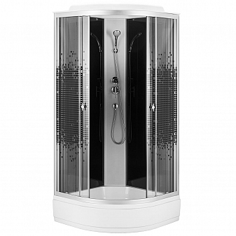 Душевая кабина Loranto CS-900-25ТМ/М 90х90 см прозрачное стекло
