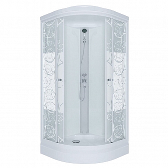 Душевая кабина Triton Узоры А3 90x90 см ДН4 прозрачное стекло