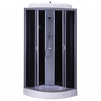 Душевая кабина Loranto CS-6681 G 80x80 см тонированное стекло