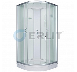 Душевая кабина Erlit Comfort ER 3510P-C3-RUS 100x100 см матовое стекло