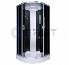 Душевая кабина Erlit Comfort ER 3510P-C4-RUS 100x100 см тонированное стекло