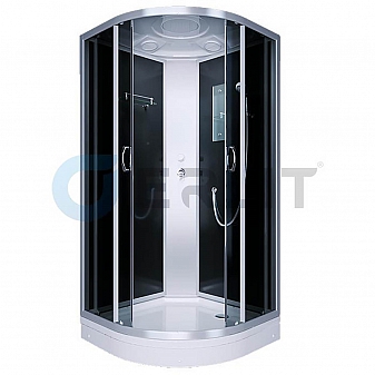 Душевая кабина Erlit Comfort ER 3510P-C4-RUS 100x100 см тонированное стекло