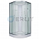 Душевая кабина Erlit Comfort ER 3509PF-C3-RUS 90x90 см матовое стекло