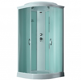 Душевая кабина Timo Eco TE-0701 P 100x100 см матовое стекло