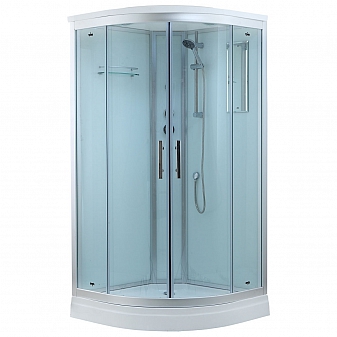 Душевая кабина Timo Standart T-6609 Silver 90x90 см прозрачное стекло