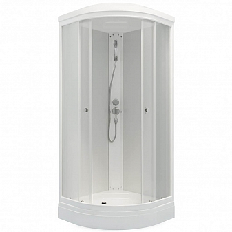 Душевая кабина Triton Ультра Щ0000040485 А3 80x80 см ДН4 прозрачное стекло