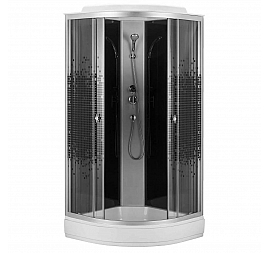 Душевая кабина Loranto CS-1000-13ТМ/М 100х100 см прозрачное стекло