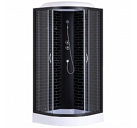 Душевая кабина Loranto CS-6610-13GB 100 100х100 см прозрачное стекло