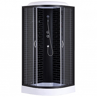 Душевая кабина Loranto CS-6610-13GB 100 100х100 см прозрачное стекло