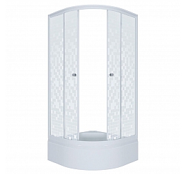 Душевой уголок Triton Мозайка В1 90x90 см матовое стекло