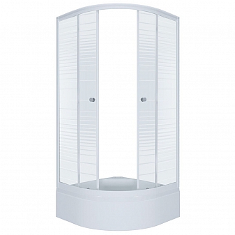 Душевой уголок Triton Стандарт Щ0000025931 В полосы 100х100 см