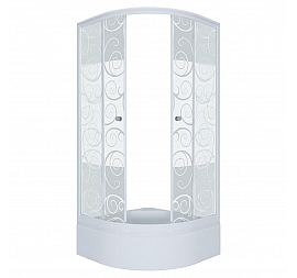 Душевой уголок Triton Стандарт Щ0000025933 В узоры 100х100 см