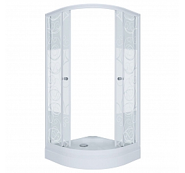 Душевой уголок Triton Стандарт Щ0000025928 А узоры 100х100 см