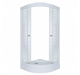 Душевой уголок Triton Стандарт Щ0000025929 А полосы 100х100 см