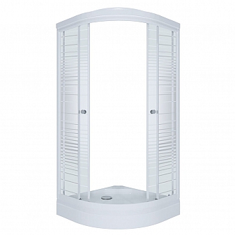 Душевой уголок Triton Стандарт Щ0000025929 А полосы 100х100 см