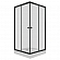 Душевой уголок Triton Вента-Блэк Щ0000057853 80х80 см