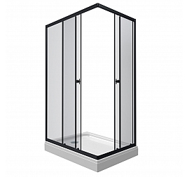 Душевой уголок Triton Вента-Блэк Щ0000054464 120х80 см