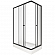 Душевой уголок Triton Вента-Блэк Вельвет Щ0000064630 120х80 см