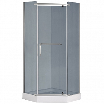 Душевой уголок Loranto CS-816S B 100 Gray 100x100 см тонированное стекло