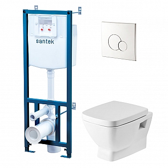 Инсталляция Santek с подвесным унитазом Santek Нео 1.WH50.1.543