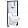 Инсталляция Grohe с подвесным унитазом Solido Bau Ceramic 39586000