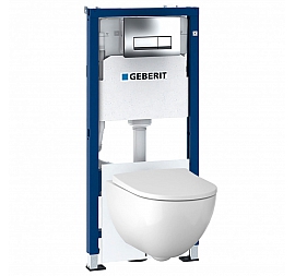 Инсталляция Geberit с подвесным унитазом Geberit Acanto 500.128.21.A