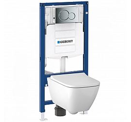 Инсталляция Geberit с подвесным унитазом Geberit Smyle 500.300.21.S