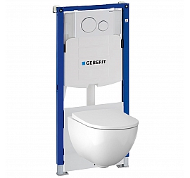 Инсталляция Geberit с подвесным унитазом Geberit Acanto 500.301.KJ.A