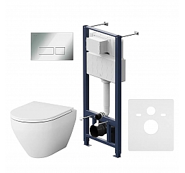 Инсталляция AM.PM с подвесным унитазом Spirit FlashClean IS47051.701700