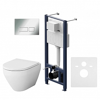 Инсталляция AM.PM с подвесным унитазом Spirit FlashClean IS47051.701700