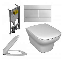 Инсталляция Jacob Delafon с унитазом Jacob Delafon Vox E21746RU-00