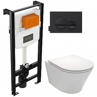 Инсталляция Jacob Delafon с унитазом Jacob Delafon Rodin+ E21748RU-00