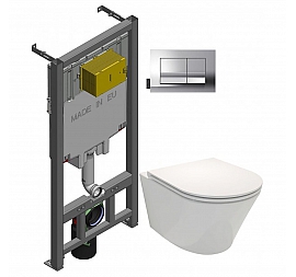 Инсталляция Jacob Delafon с унитазом Jacob Delafon Rodin+ E21749RU-00