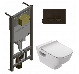 Инсталляция Jacob Delafon с унитазом Jacob Delafon Struktura E21750RU-00