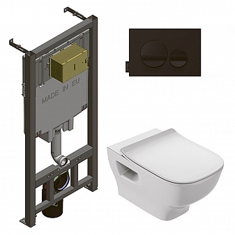 Инсталляция Jacob Delafon с унитазом Jacob Delafon Struktura E21750RU-00